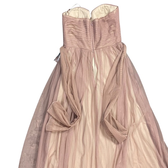 NWT Birdy Grey Womens S Christina Convertible Bridesmaid Maxi Dress Sandy Mauve - Picture 13 of 16